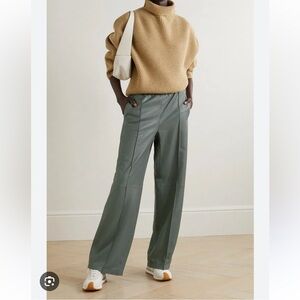 Vince PANELED LEATHER PANTS
